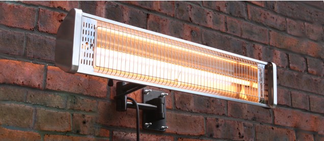 INFRAROT-TERRASSENHEIZUNG FÜR INNEN- UND AUSSENBEREICH 1.500W | Klaas